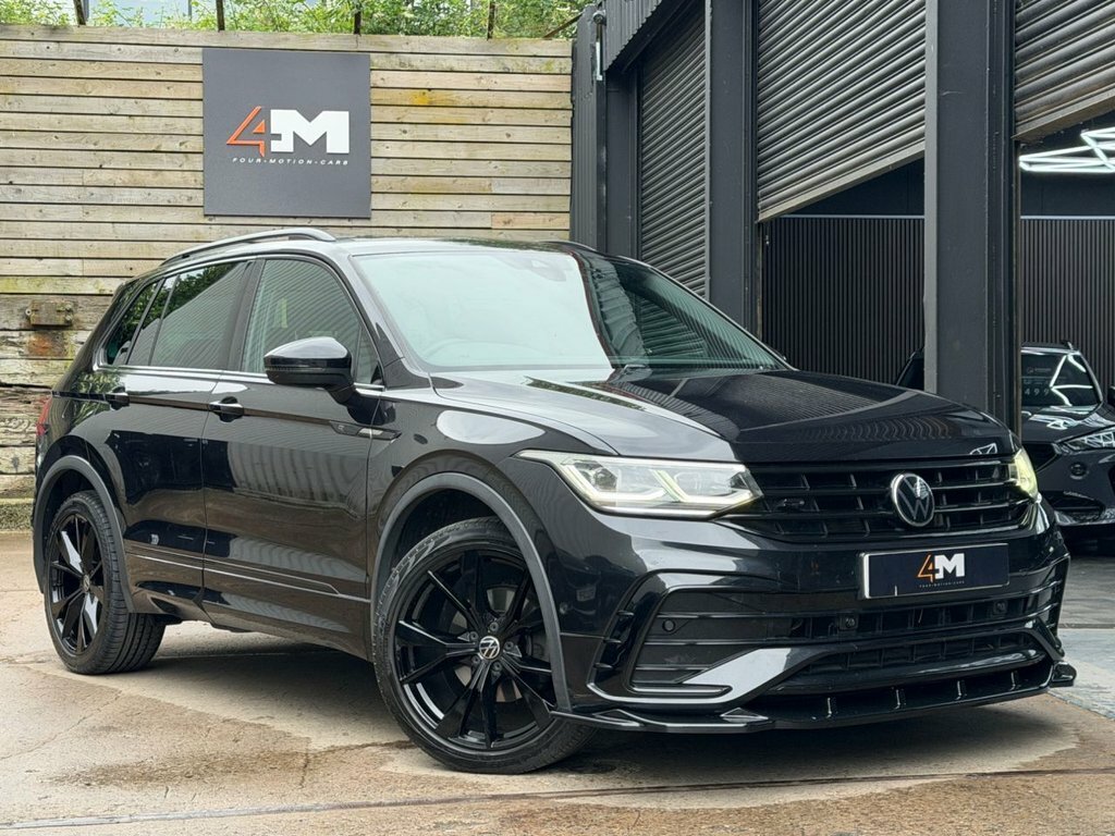 Volkswagen Tiguan 2.0 Tdi R-line Suv Dsg Euro 6 Ss 15 KR21VDG Black #4