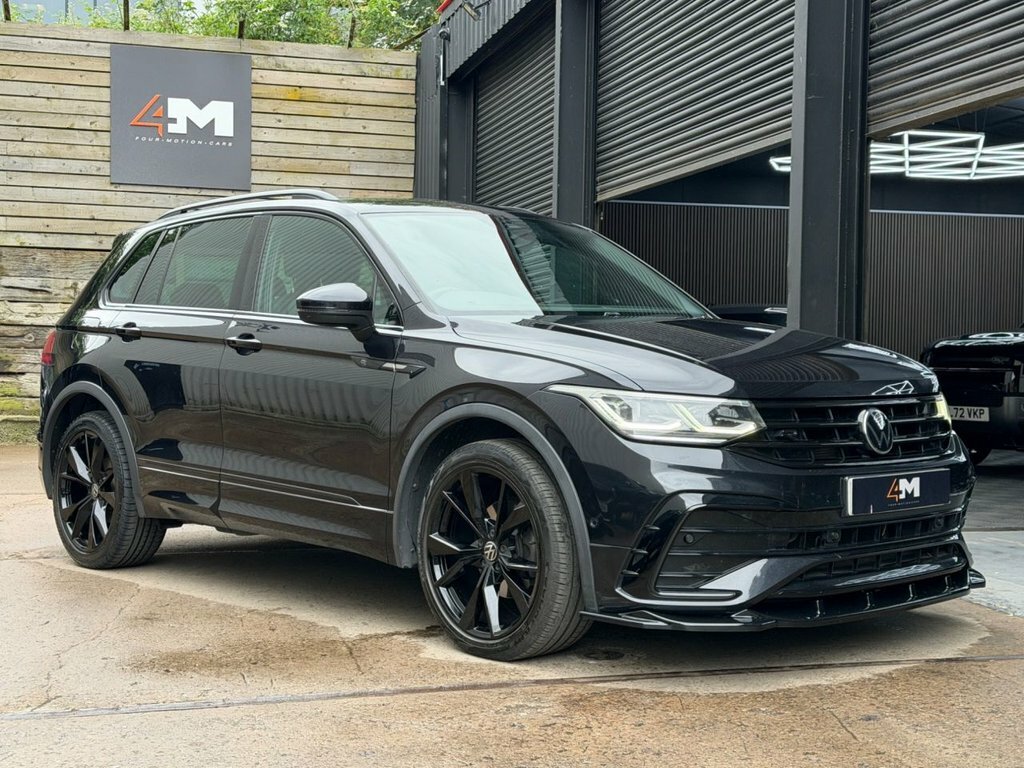 Volkswagen Tiguan 2.0 Tdi R-line Suv Dsg Euro 6 Ss 15 KR21VDG Black #5