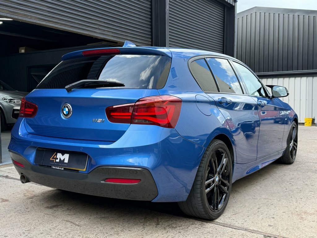 BMW 1 Series 1.5 118I Gpf M Sport Shadow Edition Hatchback FR19MHE Blue #4