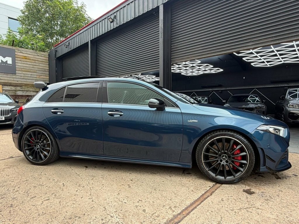 Mercedes-Benz A Class 2.0 A35 Amg Edition Premium Plus Hatchback P MW22YOE Blue #2