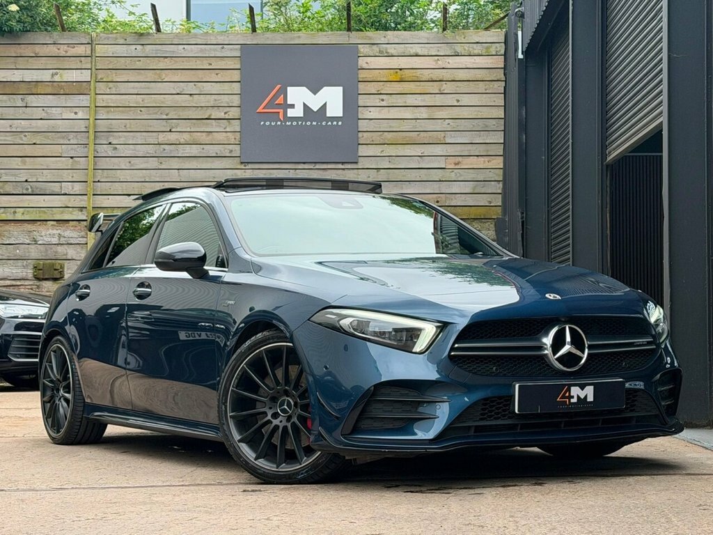Mercedes-Benz A Class 2.0 A35 Amg Edition Premium Plus Hatchback P MW22YOE Blue #4