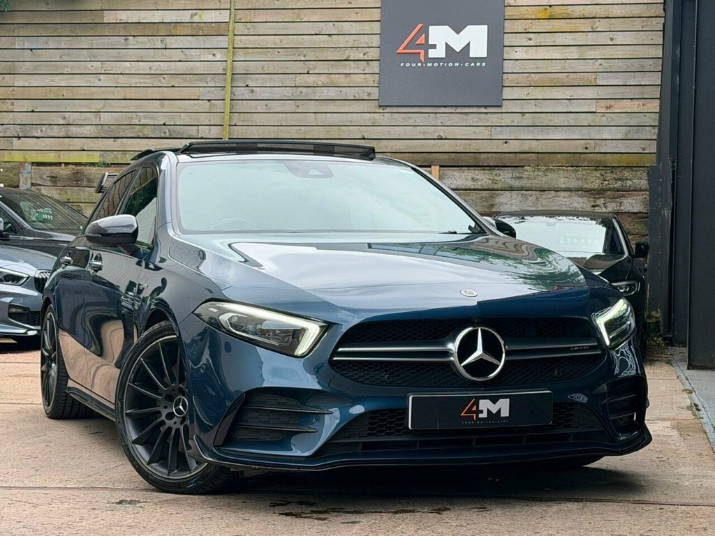 Mercedes-Benz A Class 2.0 A35 Amg Edition Premium Plus Hatchback P MW22YOE Blue #5
