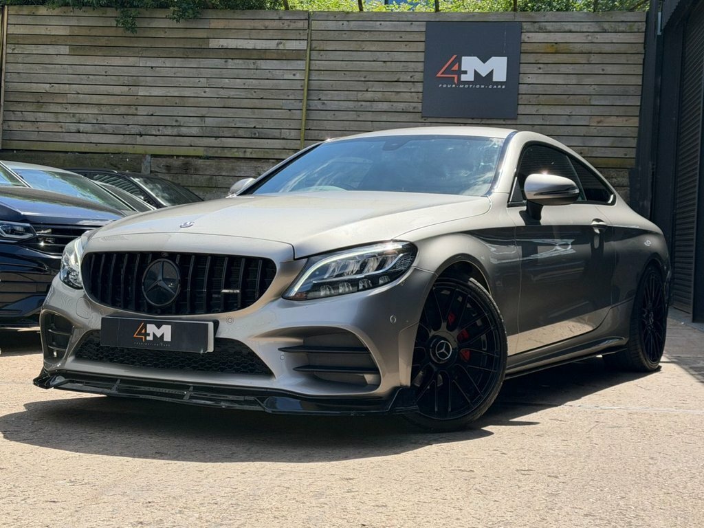 Mercedes-Benz C Class 1.5 C200 Mhev Amg Line Coupe G-tronic Silver #5