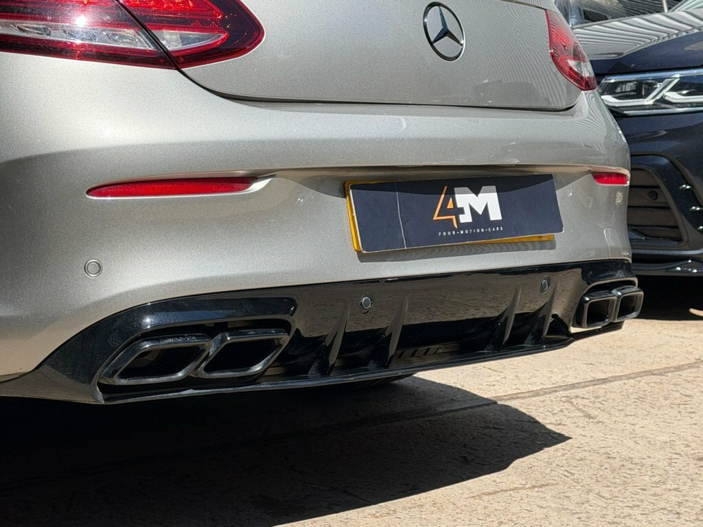 Mercedes-Benz C Class Coupe Blue #16
