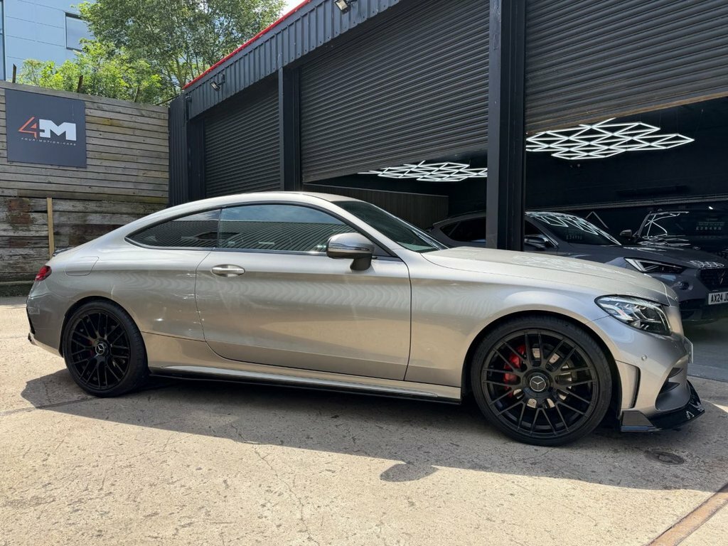 Mercedes-Benz C Class 1.5 C200 Mhev Amg Line Coupe G-tronic Silver #6