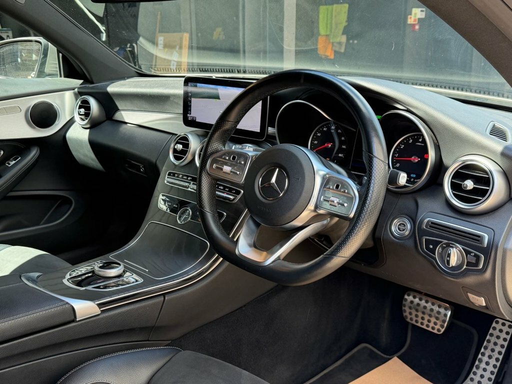 Mercedes-Benz C Class Coupe Blue #36