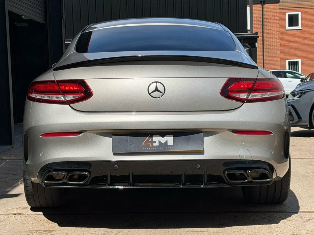 Mercedes-Benz C Class Coupe Blue #15