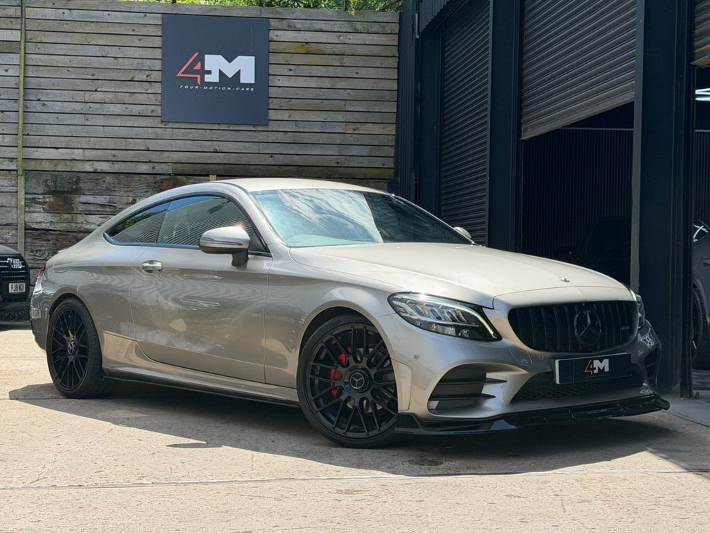 Mercedes-Benz C Class Coupe Blue #7