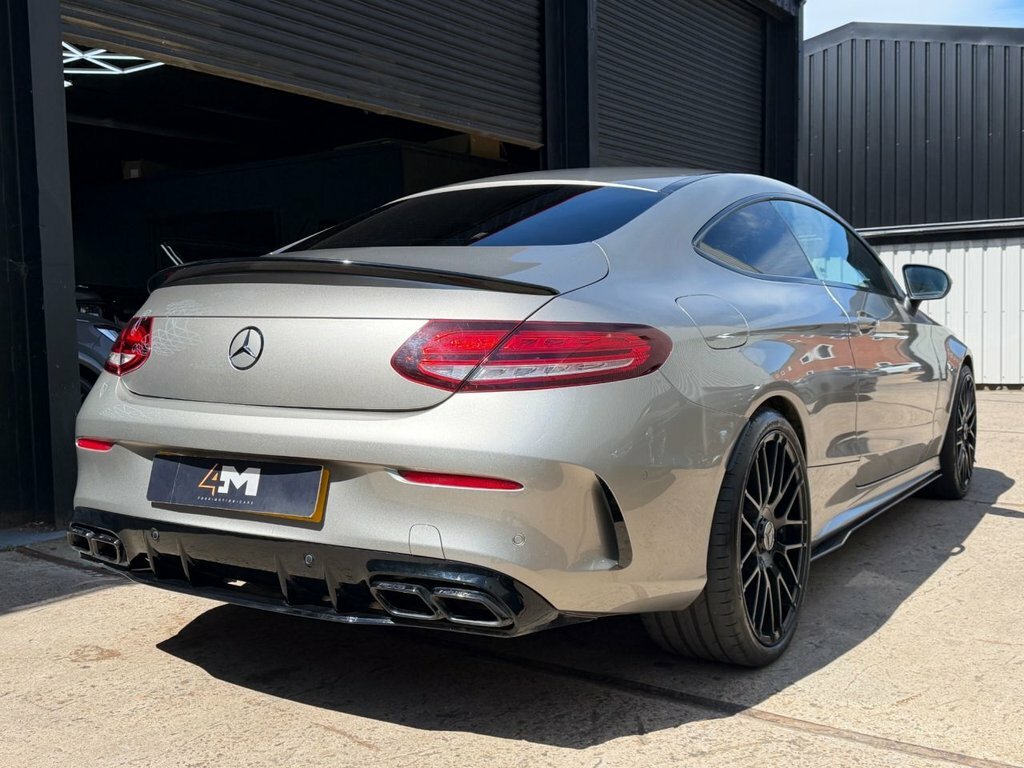 Mercedes-Benz C Class Coupe Blue #9
