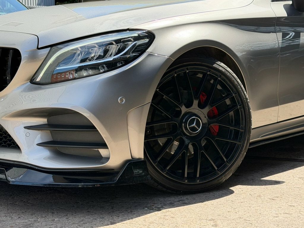 Mercedes-Benz C Class Coupe Blue #13