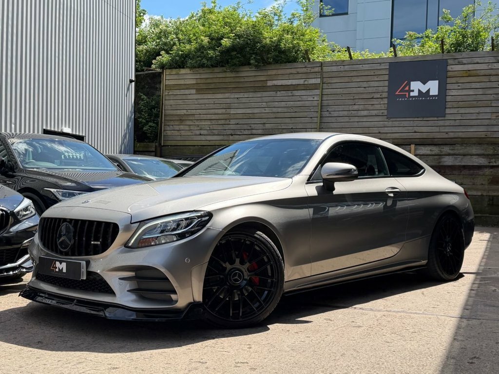 Mercedes-Benz C Class 1.5 C200 Mhev Amg Line Coupe G-tronic Silver #4