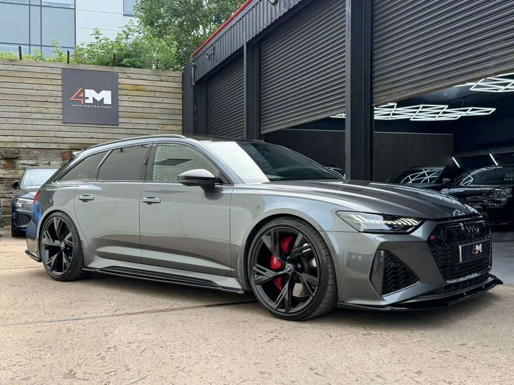 Audi RS6 Avant 4.0 Tfsi V8 Carbon Black Estate Tiptron Grey #6