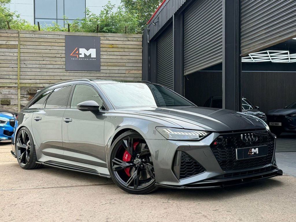 Audi RS6 Avant 4.0 Tfsi V8 Carbon Black Estate Tiptron Grey #5