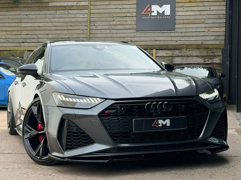 Audi RS6 Avant 4.0 Tfsi V8 Carbon Black Estate Tiptron Grey #4