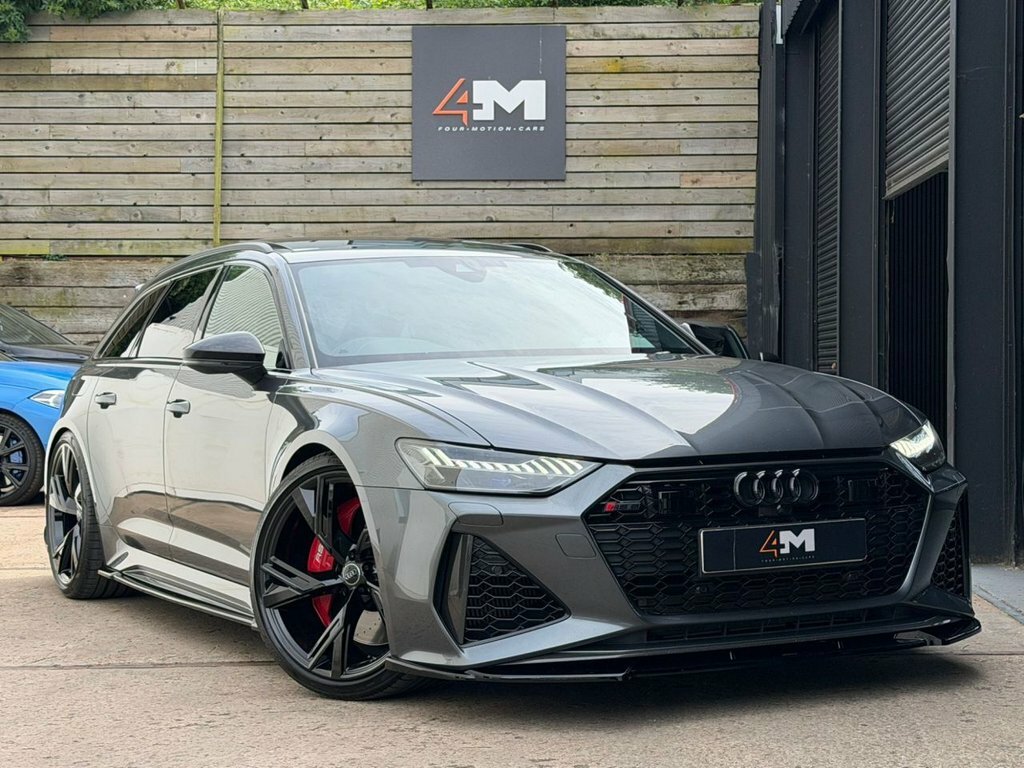 Audi RS6 Avant 4.0 Tfsi V8 Carbon Black Estate Tiptron Grey #2