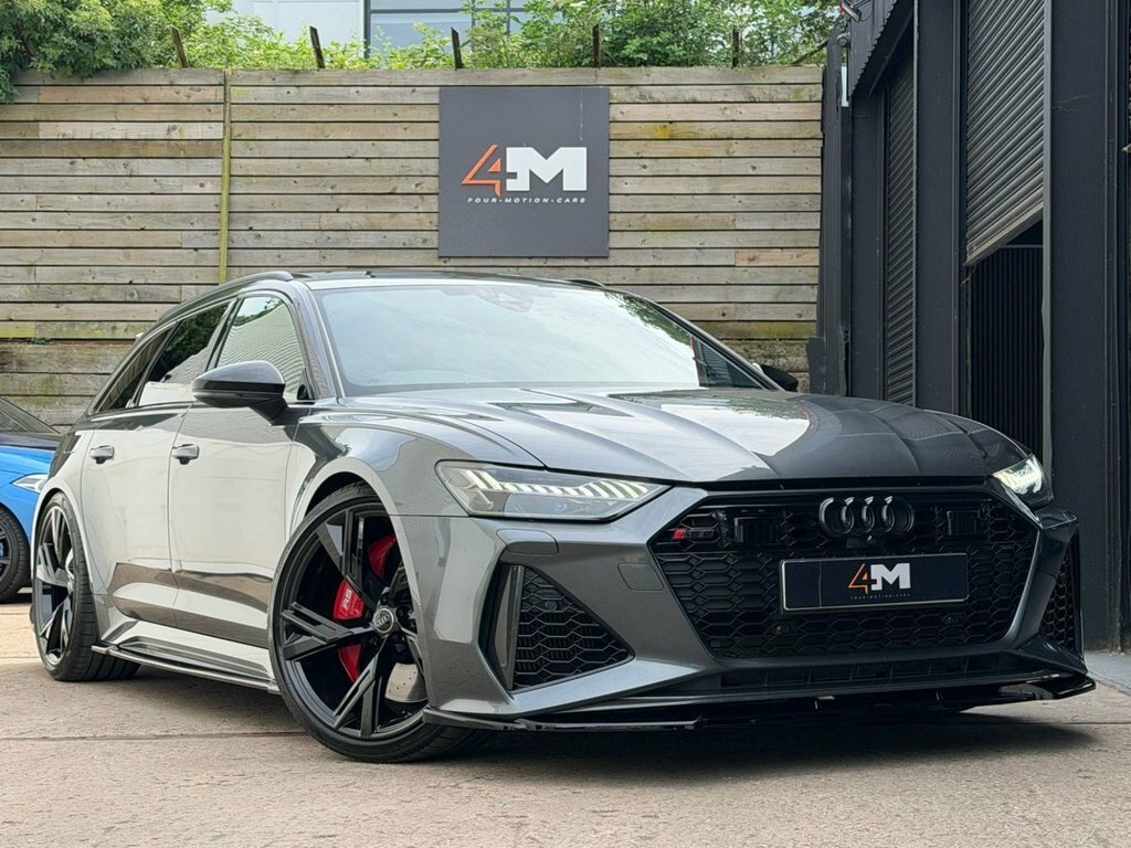 Audi RS6 Avant 4.0 Tfsi V8 Carbon Black Estate Tiptron Grey