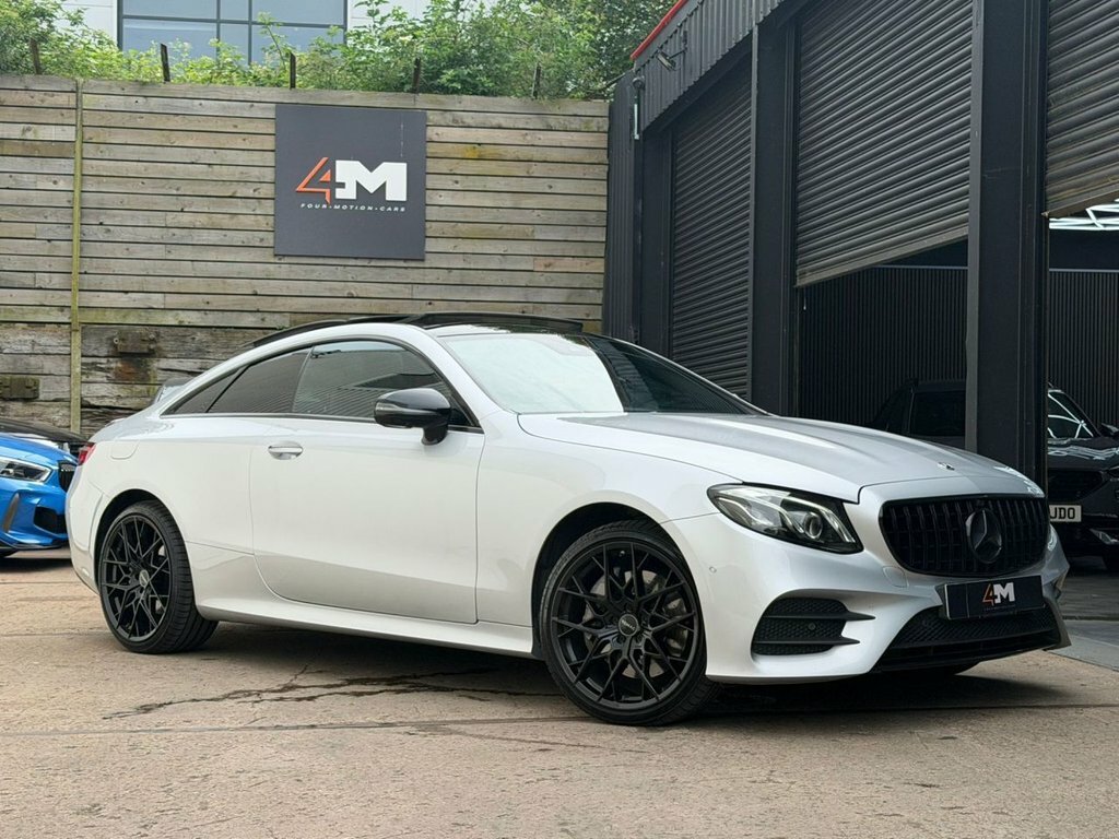 Mercedes-Benz E Class 2.9 E400d Amg Line Premium Plus Coupe Silver #6