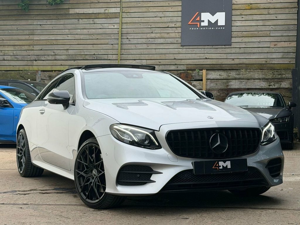 Mercedes-Benz E Class 2.9 E400d Amg Line Premium Plus Coupe Silver #4