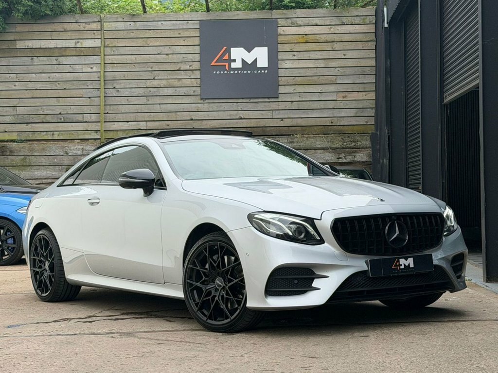 Mercedes-Benz E Class 2.9 E400d Amg Line Premium Plus Coupe Silver #3