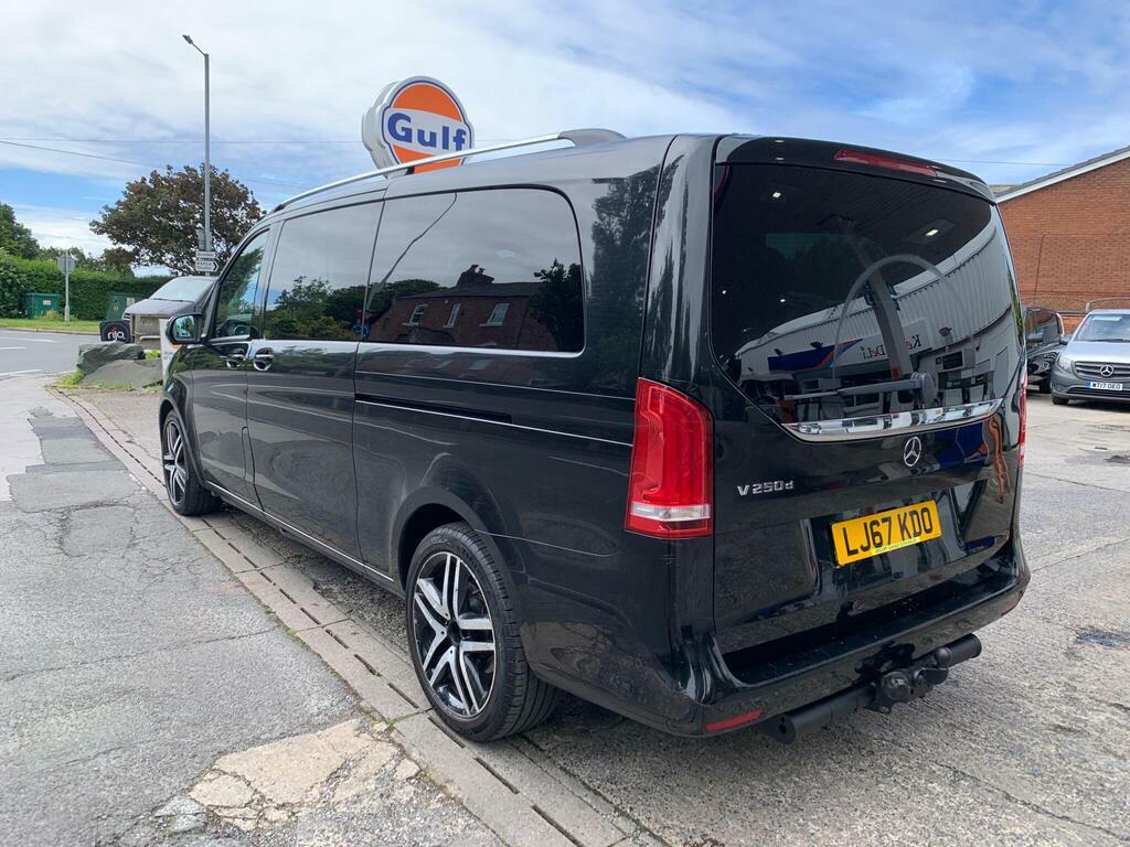 Mercedes-Benz V Class 2.2 V220d Sport Mpv LJ67KDO Black #4