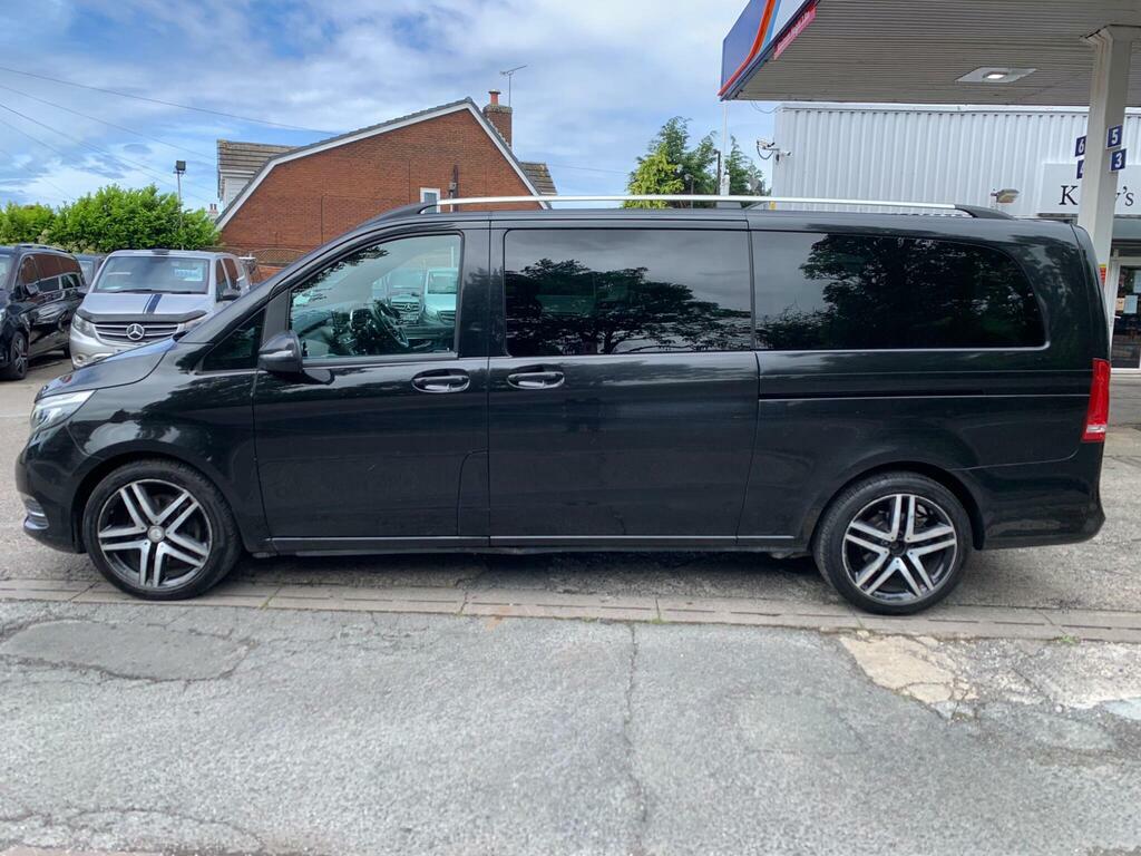 Mercedes-Benz V Class 2.2 V220d Sport Mpv LJ67KDO Black #5