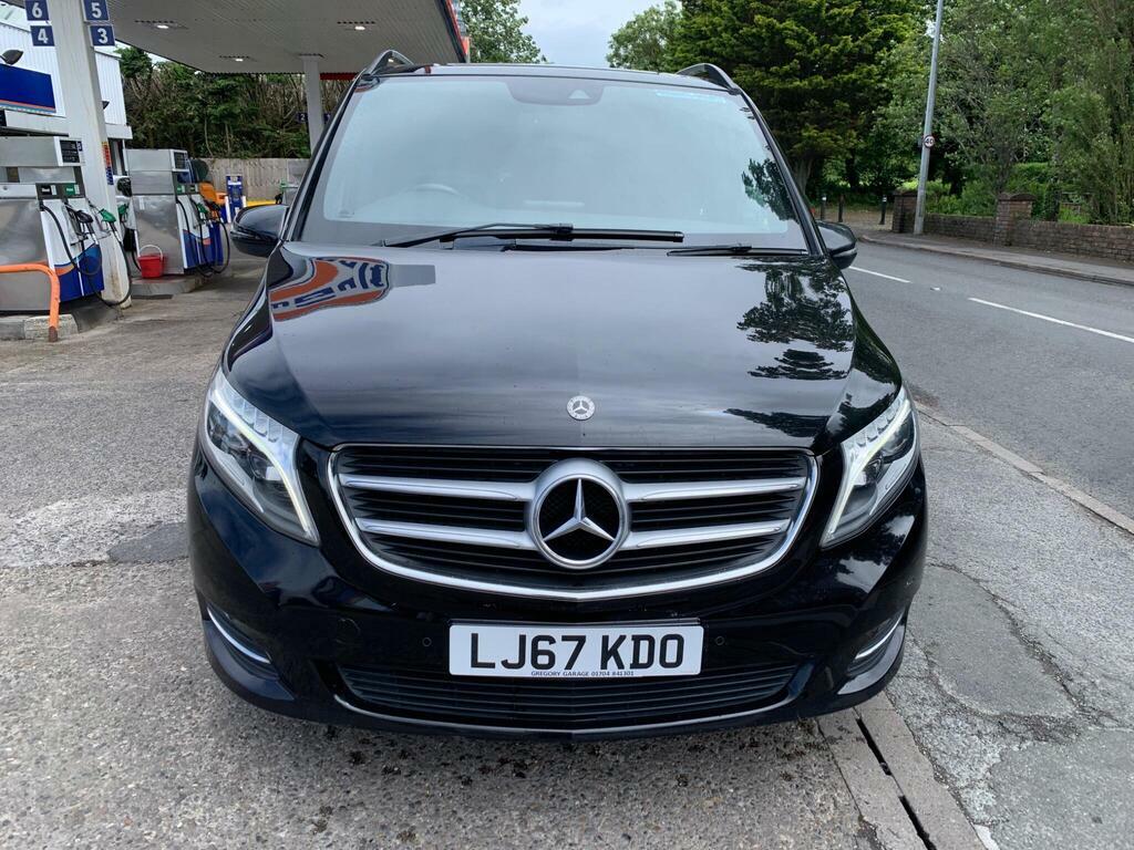 Mercedes-Benz V Class 2.2 V220d Sport Mpv LJ67KDO Black #2