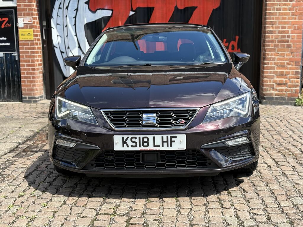 Seat Leon 2018 1.8 Tsi Fr Technology Sport Coupe KS18LHF Purple #3