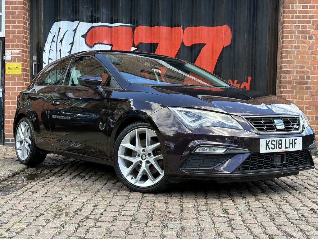 Seat Leon 2018 1.8 Tsi Fr Technology Sport Coupe KS18LHF Purple #6