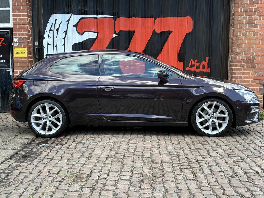 Seat Leon 2018 1.8 Tsi Fr Technology Sport Coupe KS18LHF Purple #2