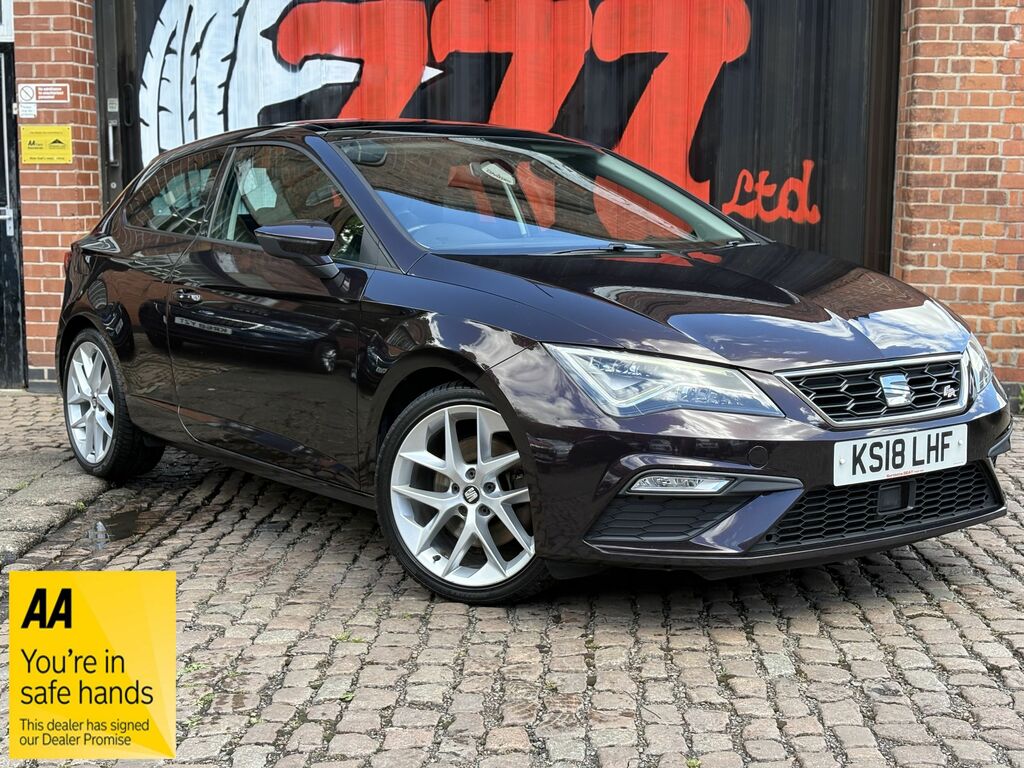 Seat Leon 2018 1.8 Tsi Fr Technology Sport Coupe Purple