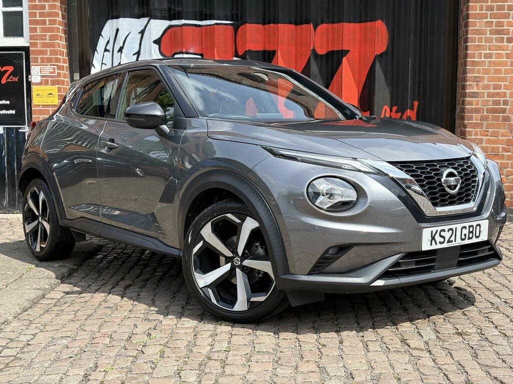 Nissan Juke 2021 1.0 Dig-t Tekna Suv Dct Euro KS21GBO Grey #5