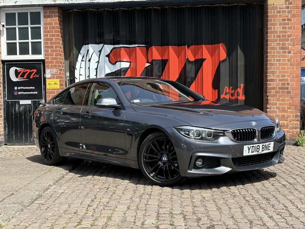 BMW 4 Series Gran Coupe 2018 2.0 420I M Sport Hatchback Eu Grey #5
