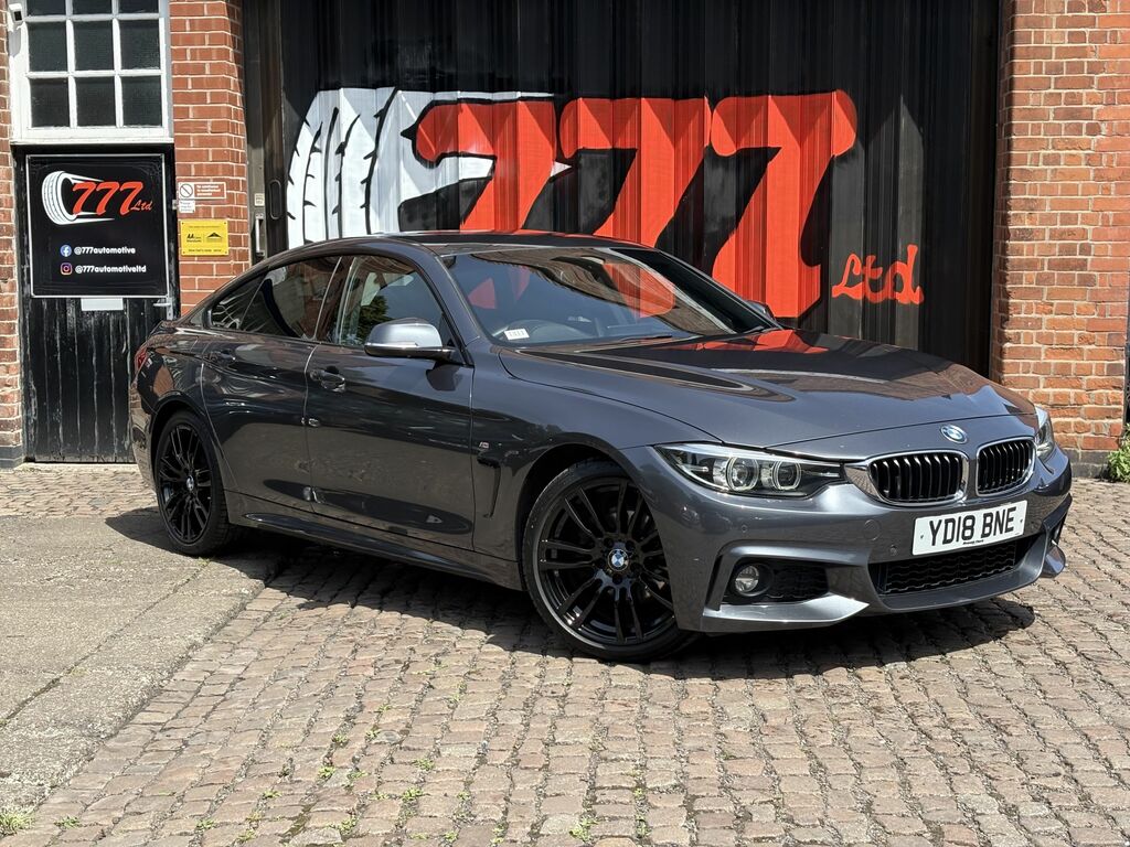 BMW 4 Series Gran Coupe 2018 2.0 420I M Sport Hatchback Eu Grey