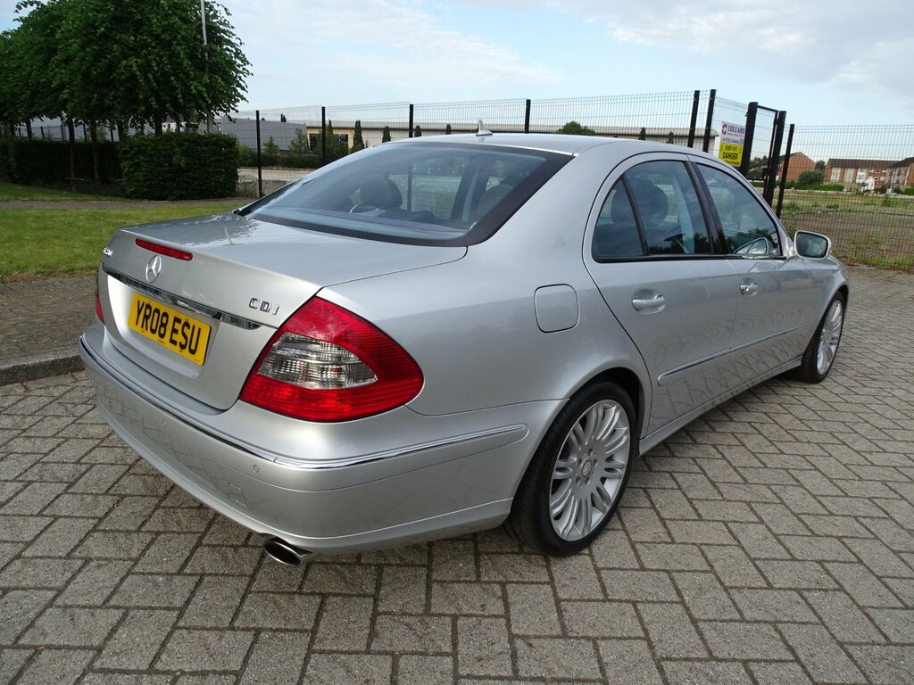 Mercedes-Benz E Class 3.0 E280 Cdi Sport Saloon G-tronic 199 Silver #6