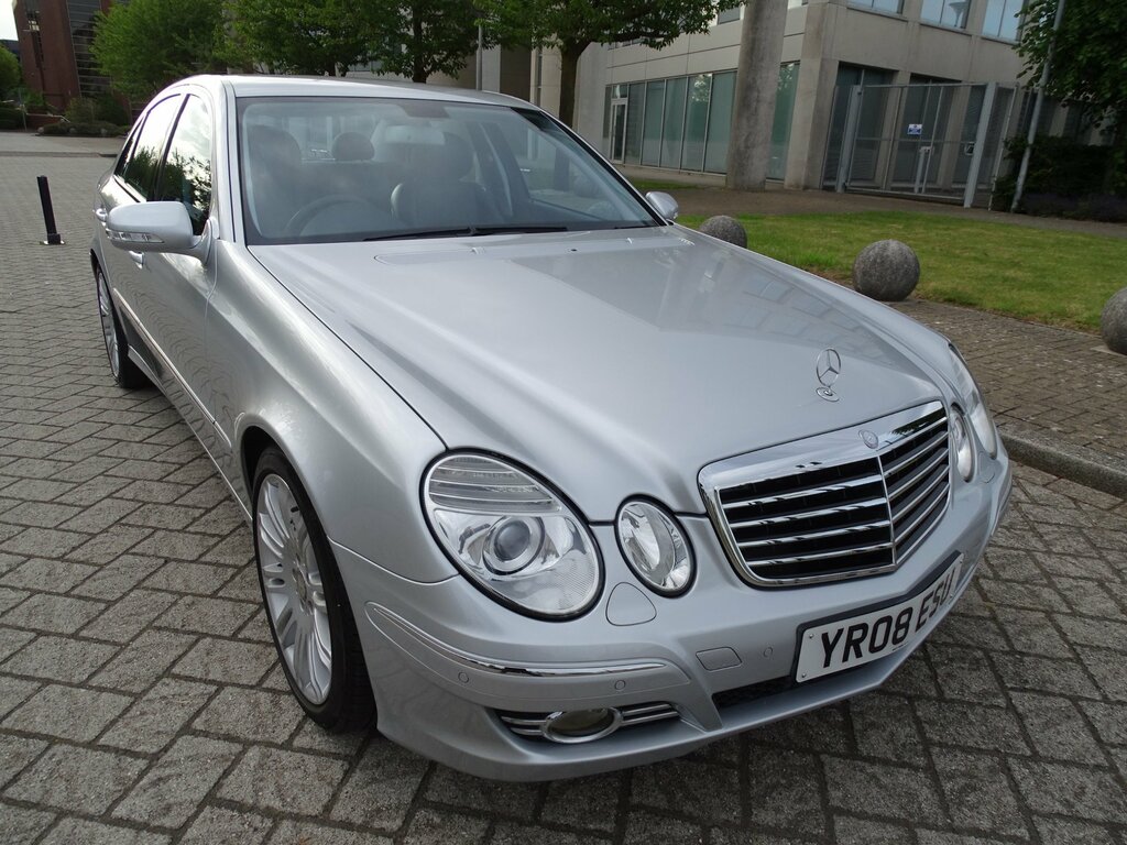 Mercedes-Benz E Class 3.0 E280 Cdi Sport Saloon G-tronic 199 Silver