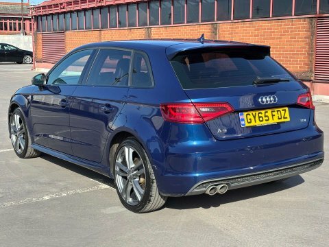 Audi A3 2.0 A3 Sportback GY65FDZ Blue #6