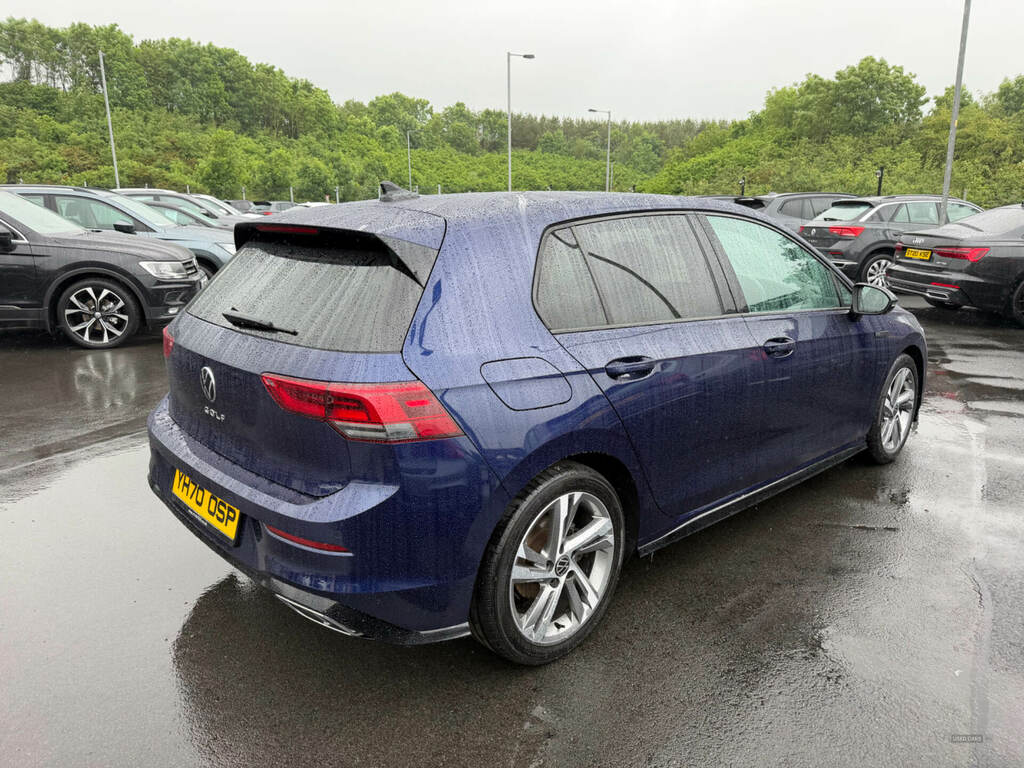 Volkswagen Golf 2.0 Tdi 150 R-line Dsg YH70OSP Blue #2