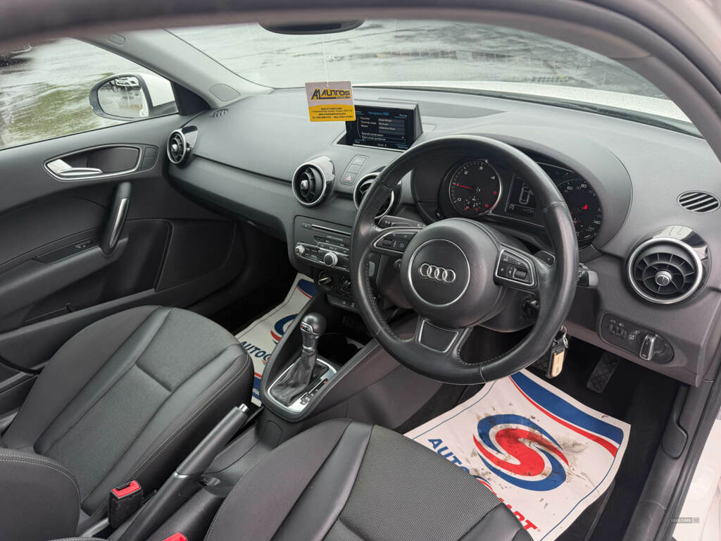 Audi A1 1.6 Tdi Sport Nav S Tronic LL67LUW White #6