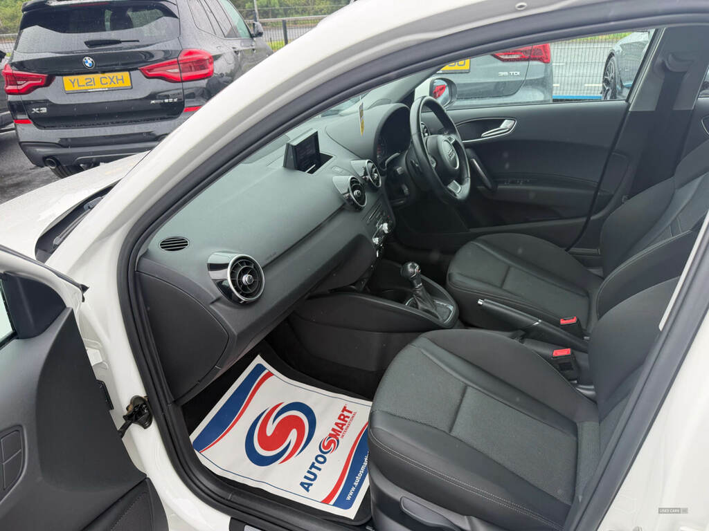 Audi A1 1.6 Tdi Sport Nav S Tronic LL67LUW White #4