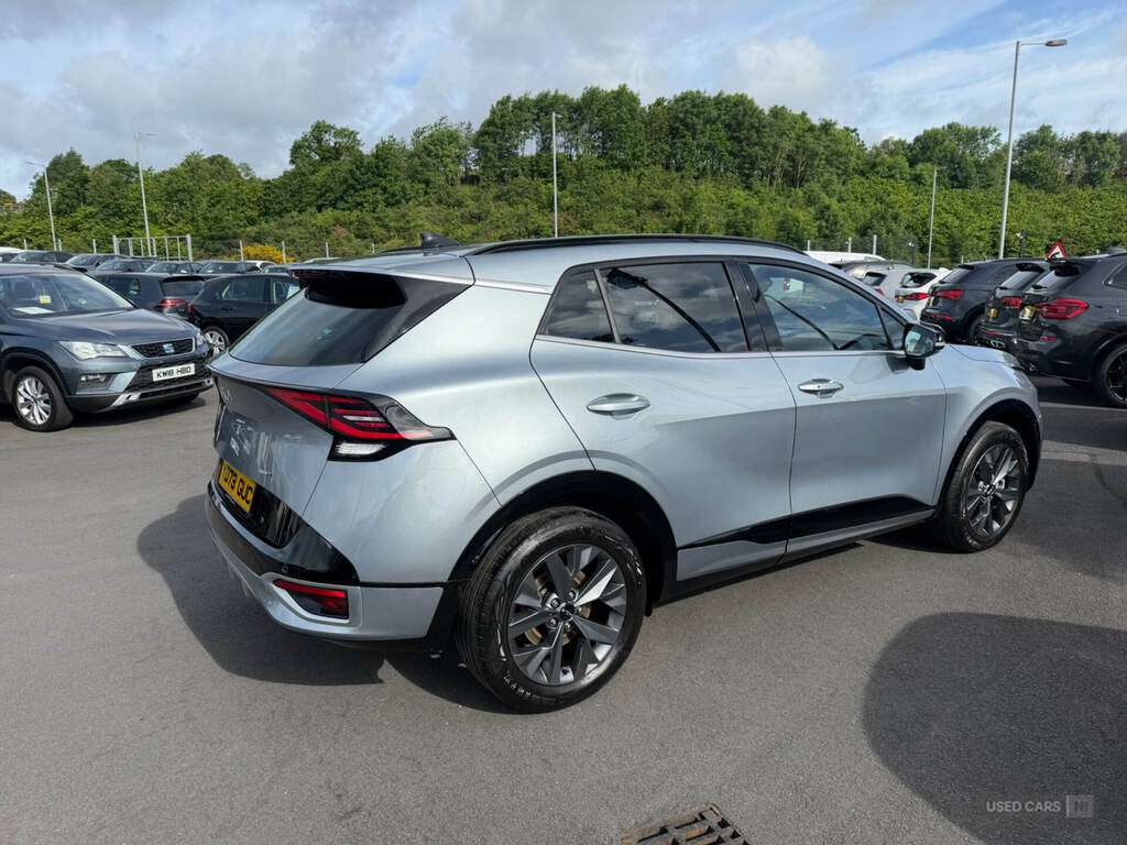 Kia Sportage 1.6T Gdi Hev Gt-line YD73GUC Silver #4