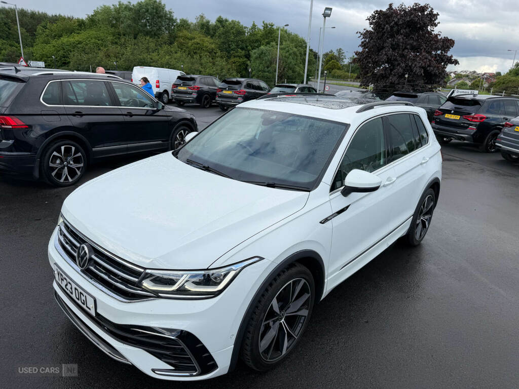 Volkswagen Tiguan 2.0 Tdi R-line Dsg White
