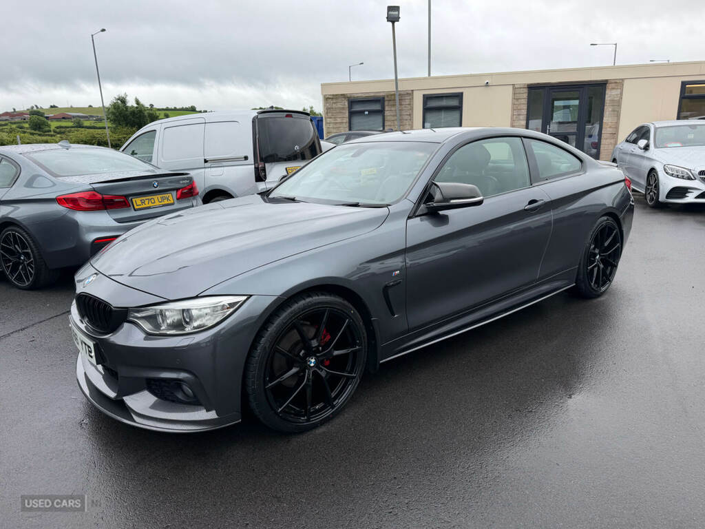 BMW 4 Series 420D 190 M Sport Professional Media Grey