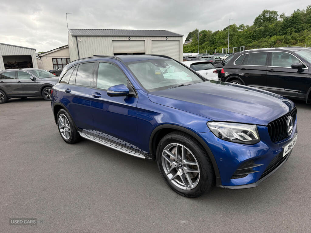 Mercedes-Benz GLC Class Glc 220D 4Matic Amg Line 9G-tronic Blue