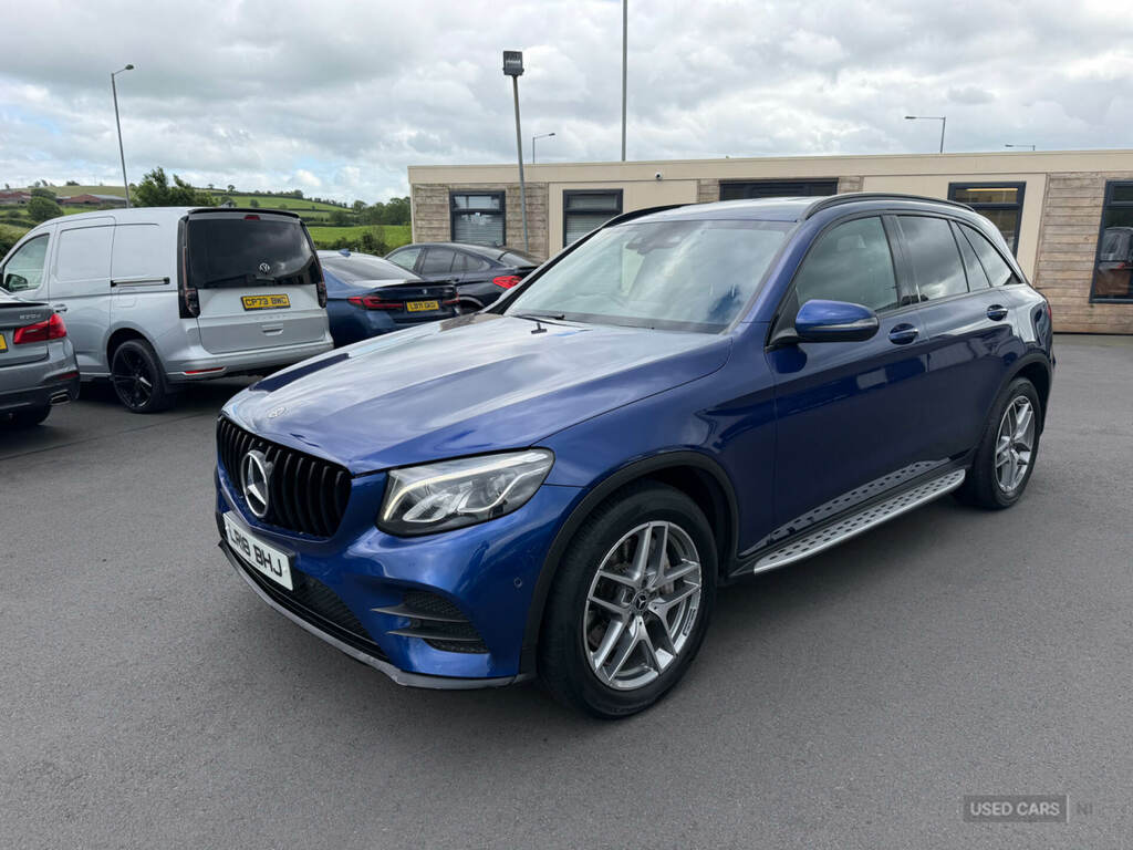 Mercedes-Benz GLC Class Glc 220D 4Matic Amg Line 9G-tronic LR18BHJ Blue #3