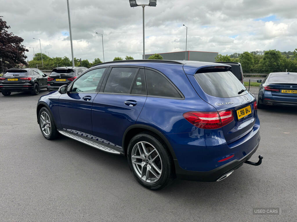 Mercedes-Benz GLC Class Glc 220D 4Matic Amg Line 9G-tronic LR18BHJ Blue #5