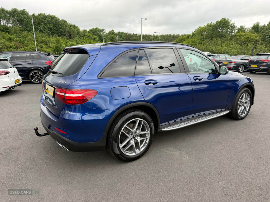 Mercedes-Benz GLC Class Glc 220D 4Matic Amg Line 9G-tronic LR18BHJ Blue #2