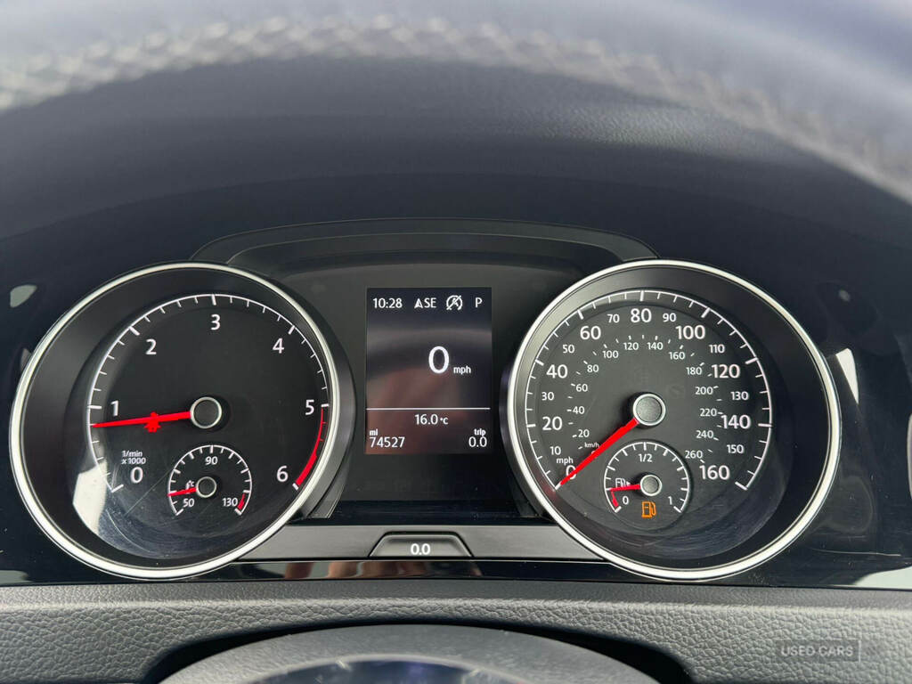 Volkswagen Golf 2.0 Tdi R-line Dsg White #5