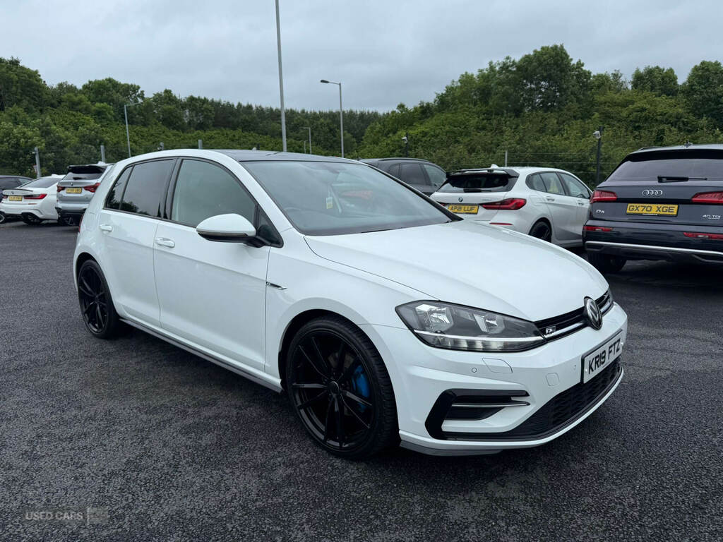 Volkswagen Golf 2.0 Tdi R-line Dsg White