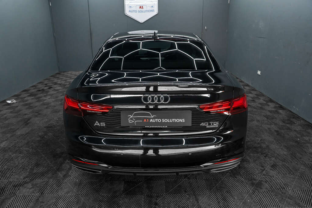 Audi A5 S Line 40 Tdi Mhev Quattro 4Wd BD70EDR Black #3