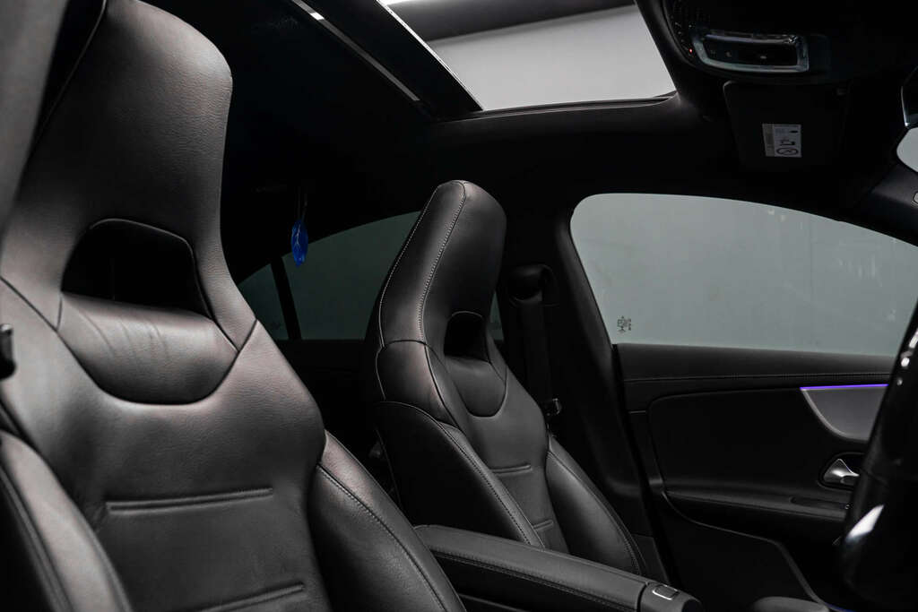 Mercedes-Benz CLA Class Saloon White #34